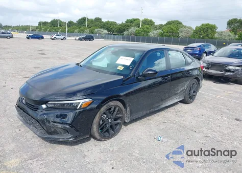 2024 Honda Civic Sport from USA, damaged, VIN 2HGFE2F5XRH592155